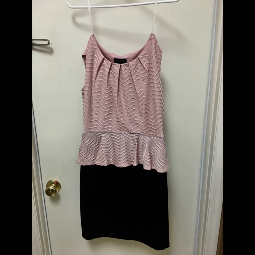 Dress Enfocus Black Pink elegant - Picture 2 of 5